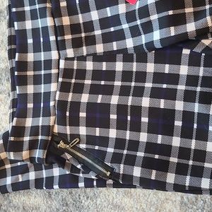 NWT Plaid Leggings size S